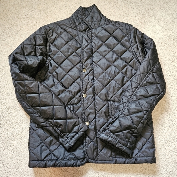 Quilted Micros jacket black small - Picture 2 of 6